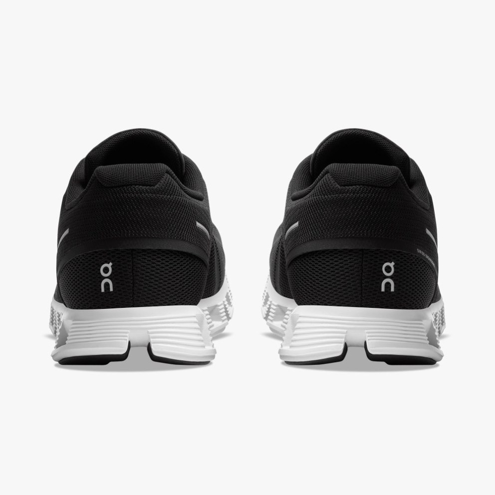 On Cloud 5 Men's Sneakers Black | KHL769-CA