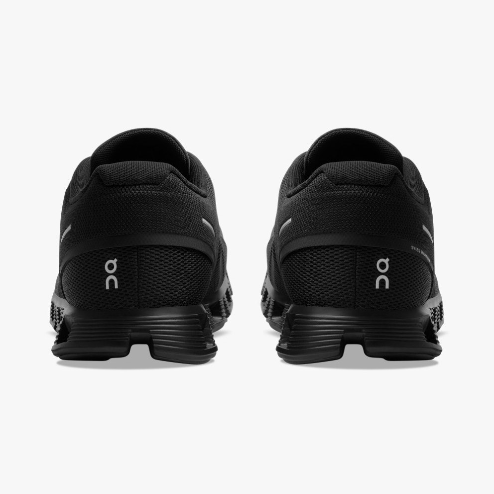 On Cloud 5 Men's Sneakers Black | WHP389-CA