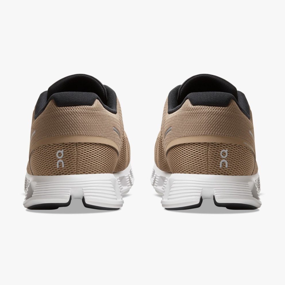 On Cloud 5 Men's Sneakers Brown | COQ418-CA
