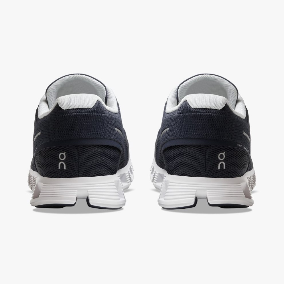 On Cloud 5 Men's Sneakers Navy | QIY570-CA