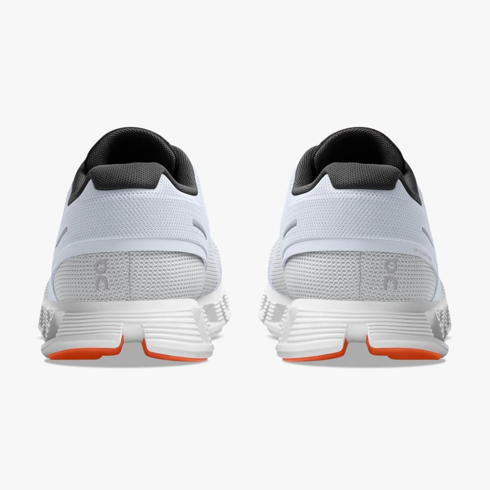 On Cloud 5 Push Men's Sneakers White | WKM162-CA