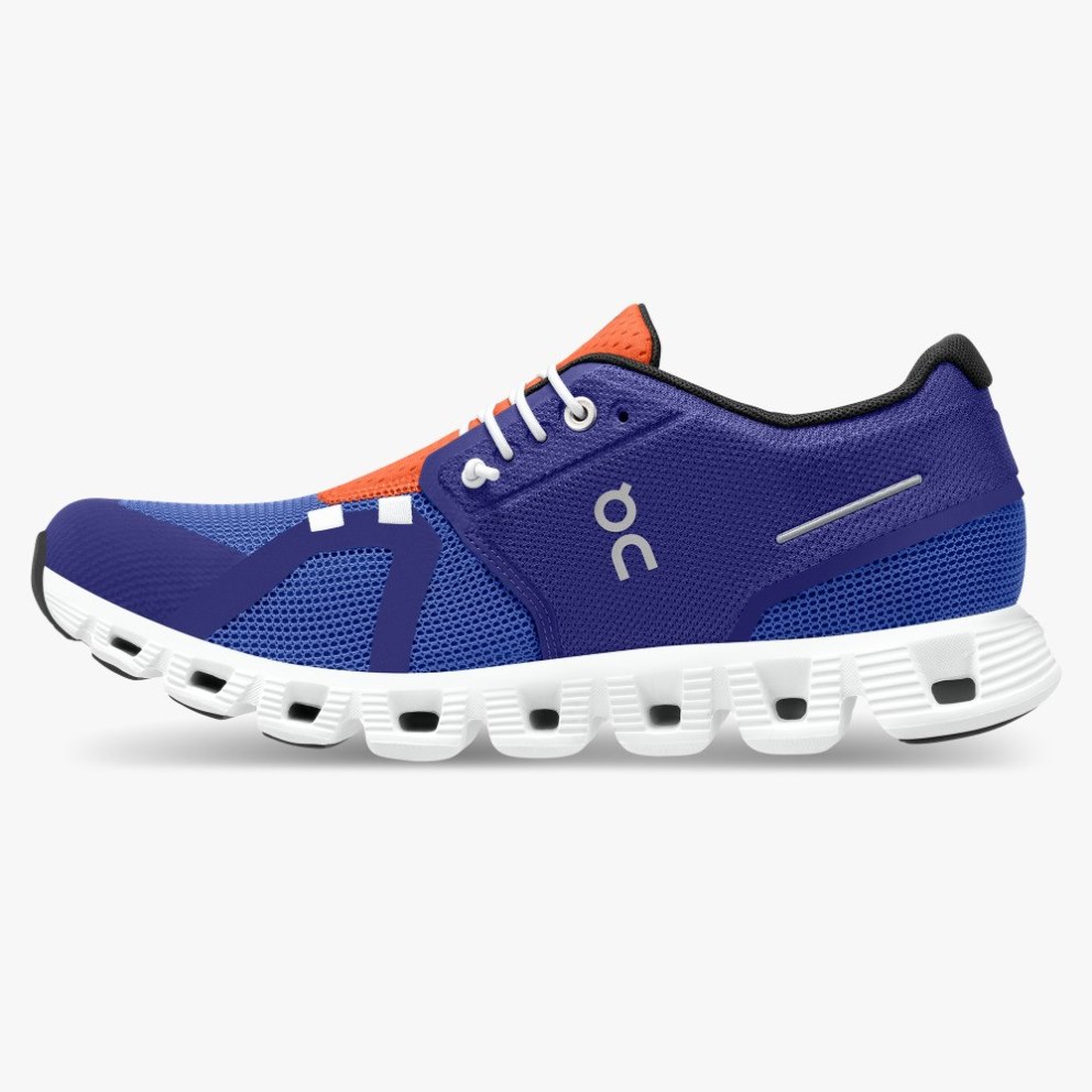 On Cloud 5 Push Women's Sneakers Indigo | NBM496-CA