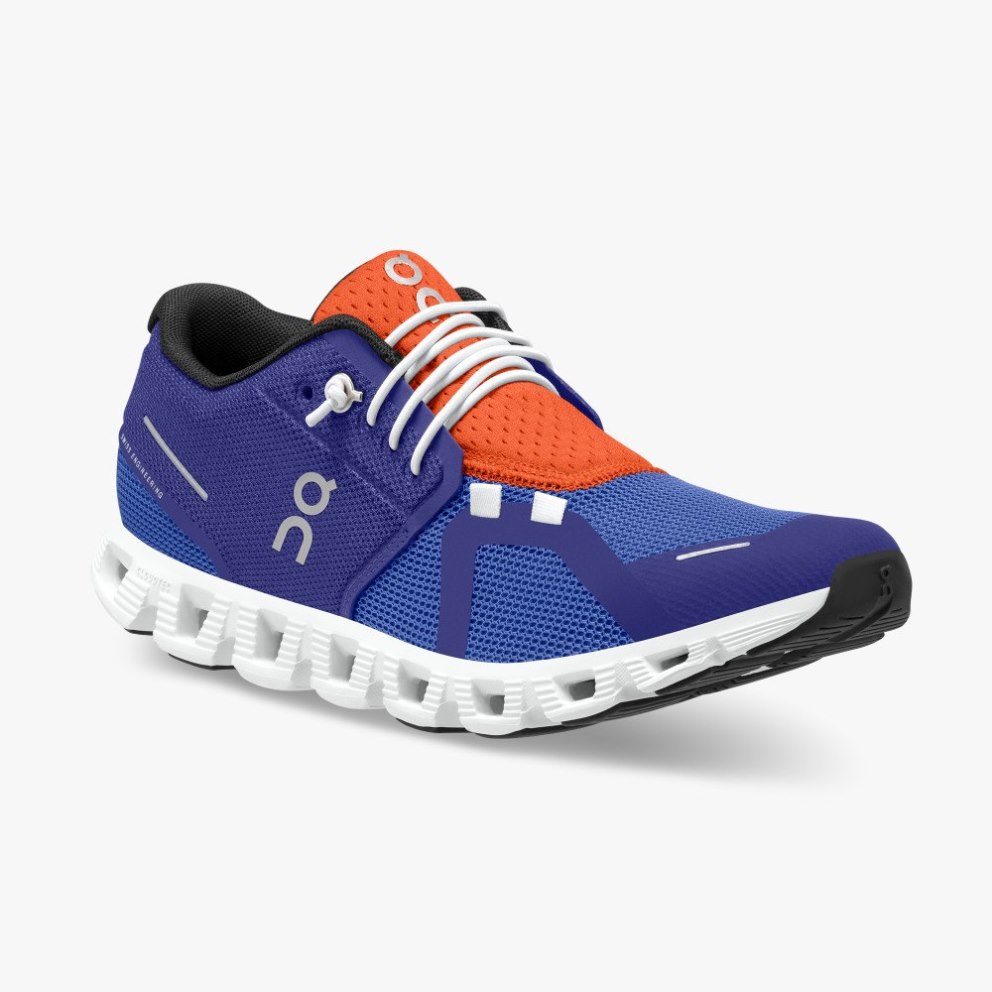 On Cloud 5 Push Women's Sneakers Indigo | NBM496-CA