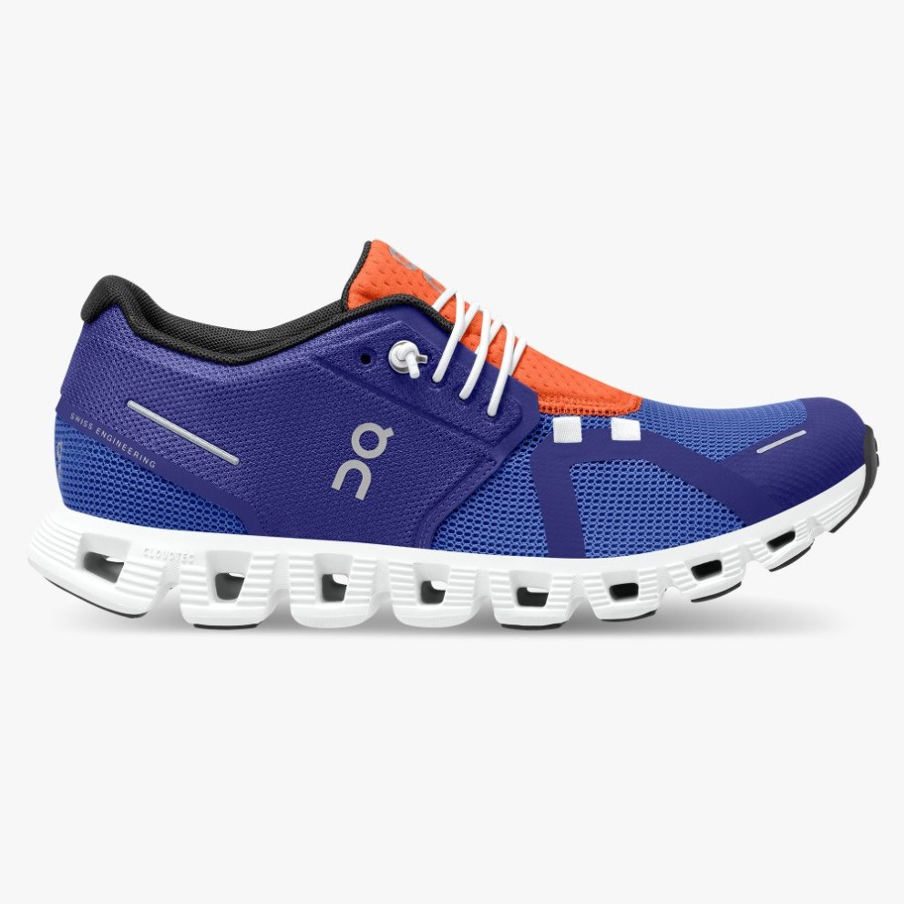On Cloud 5 Push Women\'s Sneakers Indigo | NBM496-CA