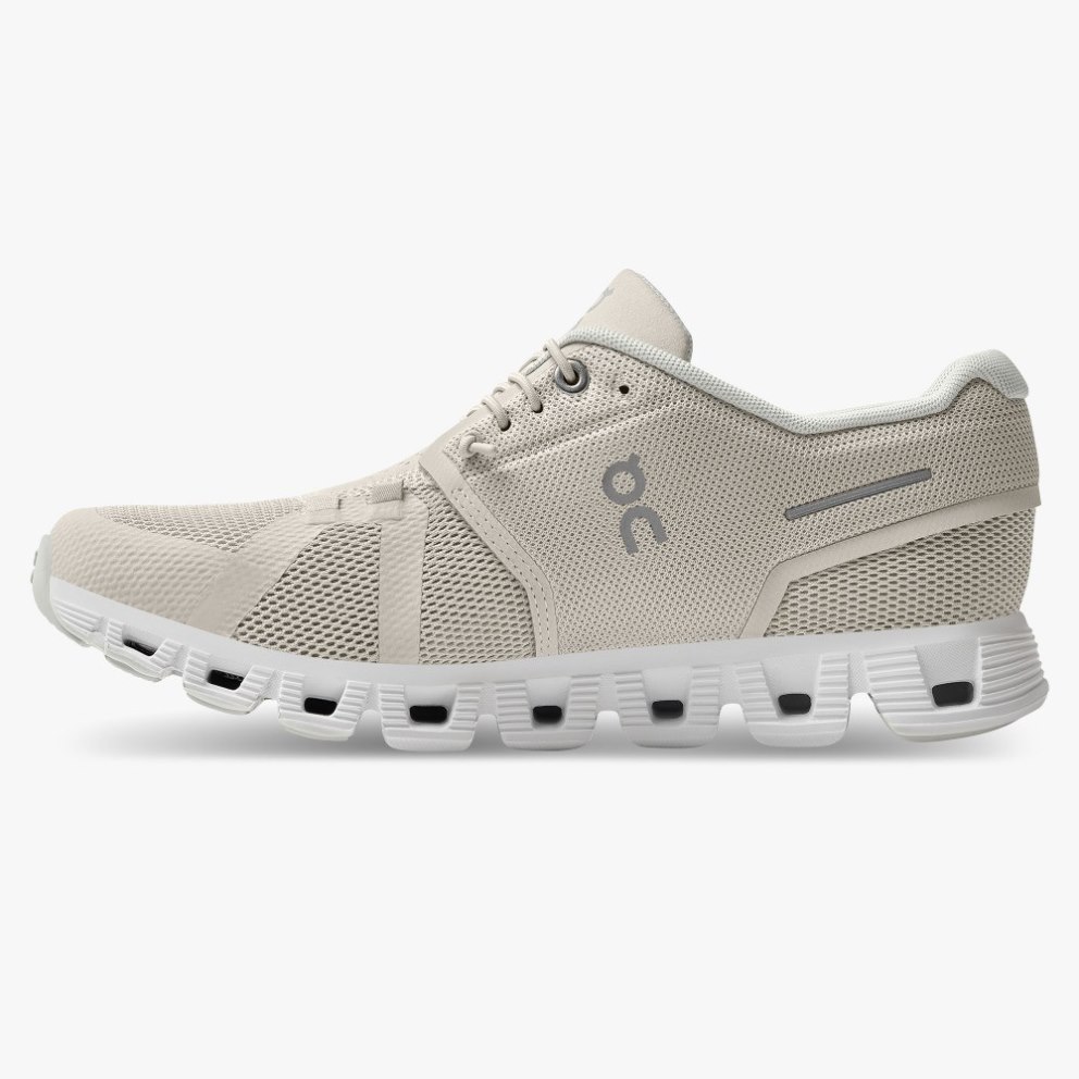 On Cloud 5 Women's Sneakers Light Grey | GPU629-CA