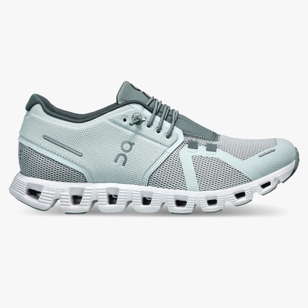 On Cloud 5 Women\'s Sneakers Mint | OVM728-CA