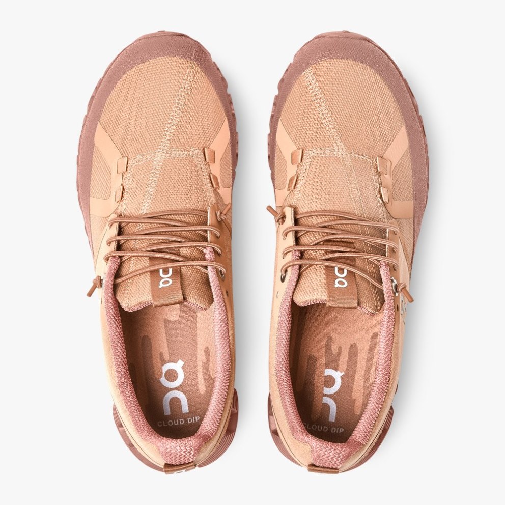 On Cloud Dip Women's Sneakers Coral | CLH459-CA