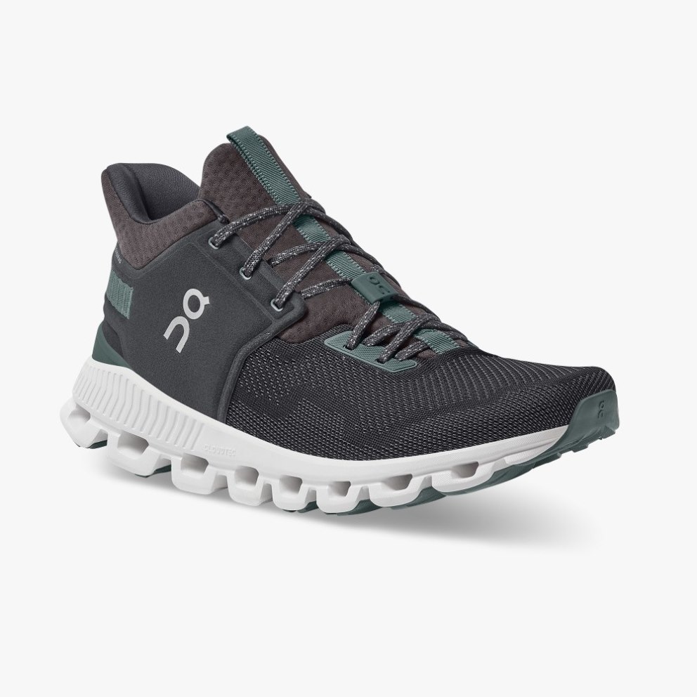 On Cloud Hi Edge Men's Sneakers Black | OVW169-CA