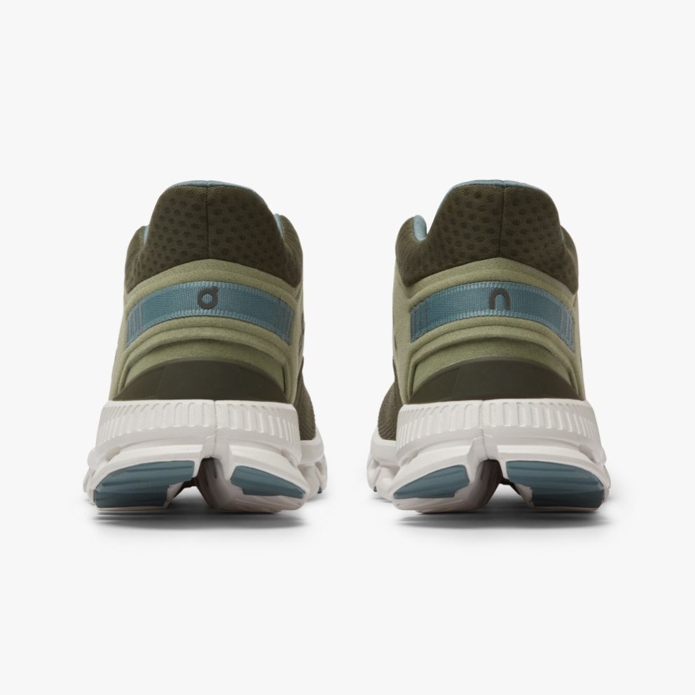 On Cloud Hi Edge Men's Sneakers Olive | FBW890-CA
