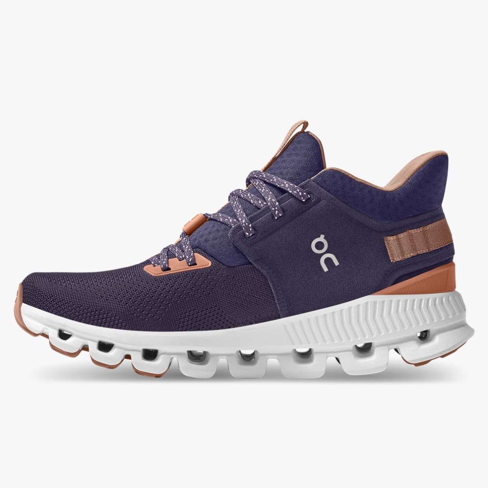 On Cloud Hi Edge Women's Sneakers Purple | WHG807-CA