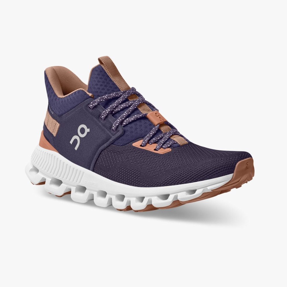 On Cloud Hi Edge Women's Sneakers Purple | WHG807-CA