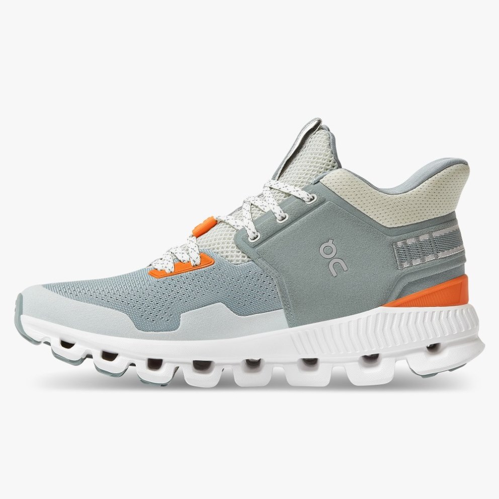 On Cloud Hi Edge Women's Sneakers Mint | YQZ304-CA