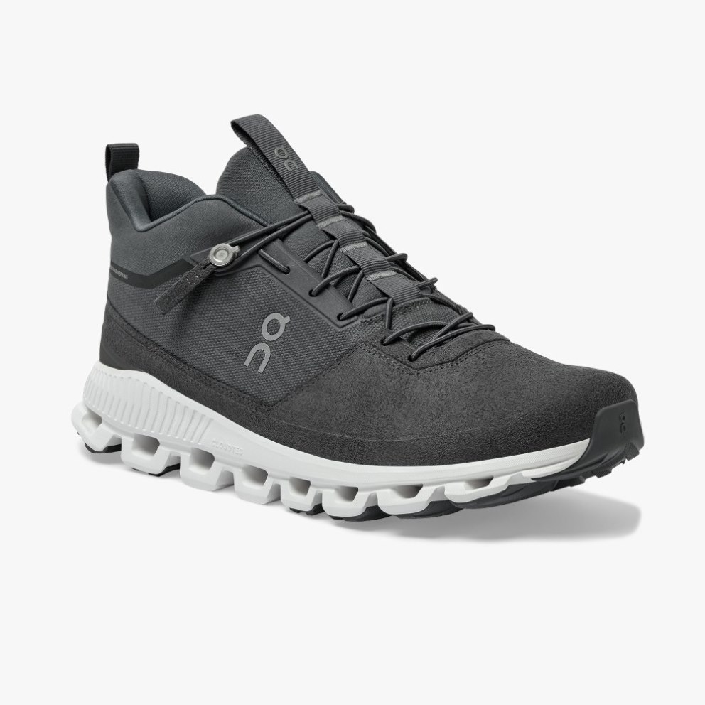 On Cloud Hi Men's Sneakers Black | GLC205-CA