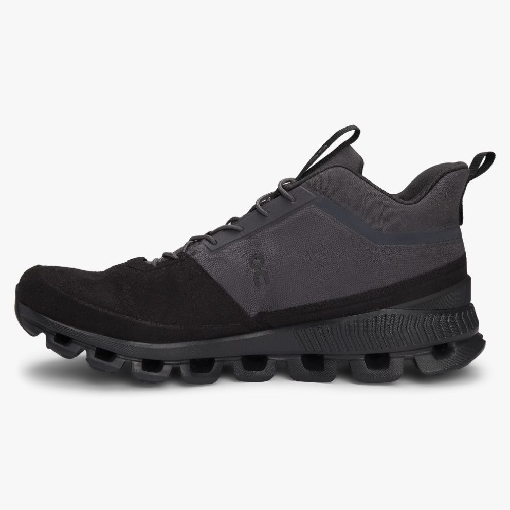 On Cloud Hi Men's Sneakers Black / Grey | IHC840-CA