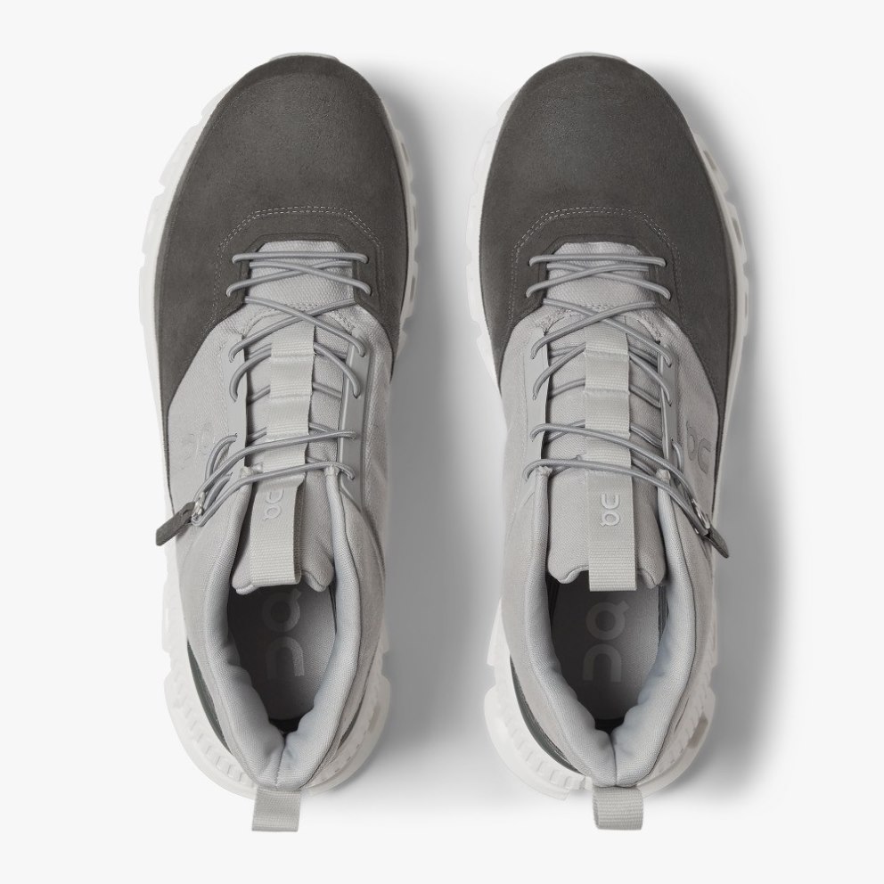 On Cloud Hi Men's Sneakers Grey | HTX357-CA