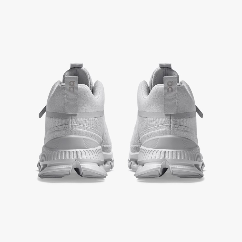On Cloud Hi Men's Sneakers Light Grey | BGH819-CA