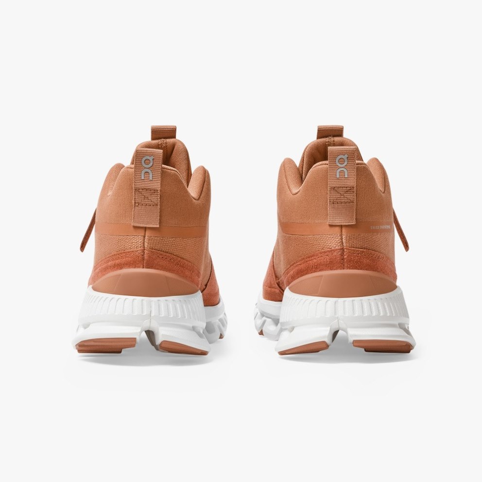 On Cloud Hi Women's Sneakers Coral | SAR972-CA