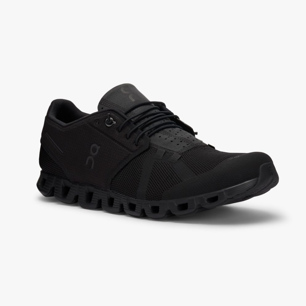 On Cloud Men's Sneakers Black | EYM526-CA