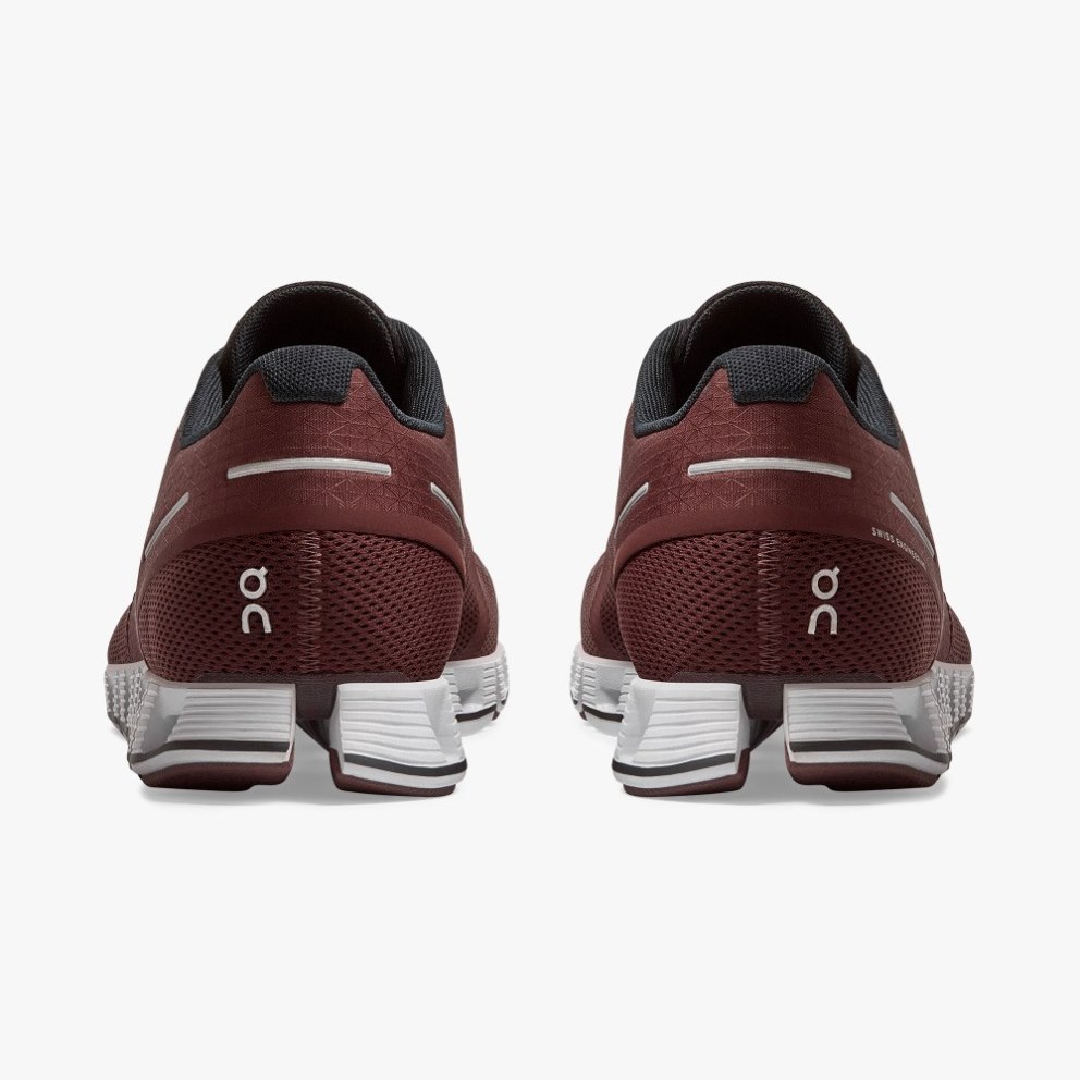 On Cloud Men's Sneakers Burgundy | PKW031-CA