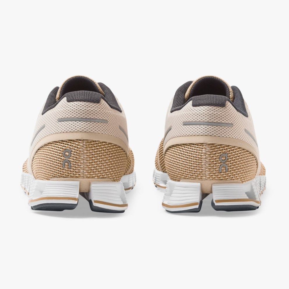 On Cloud Men's Sneakers Khaki | YUE890-CA