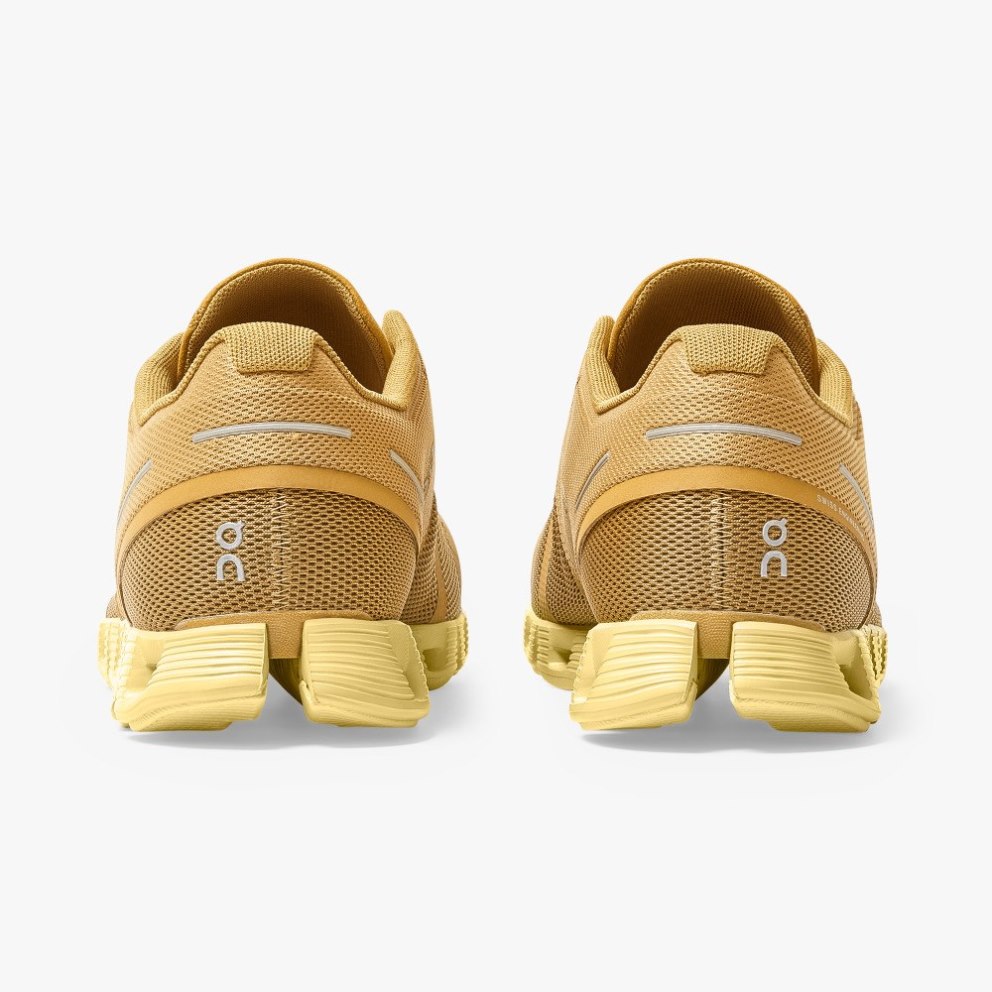 On Cloud Monochrome Men's Sneakers Mustard | ZRX021-CA