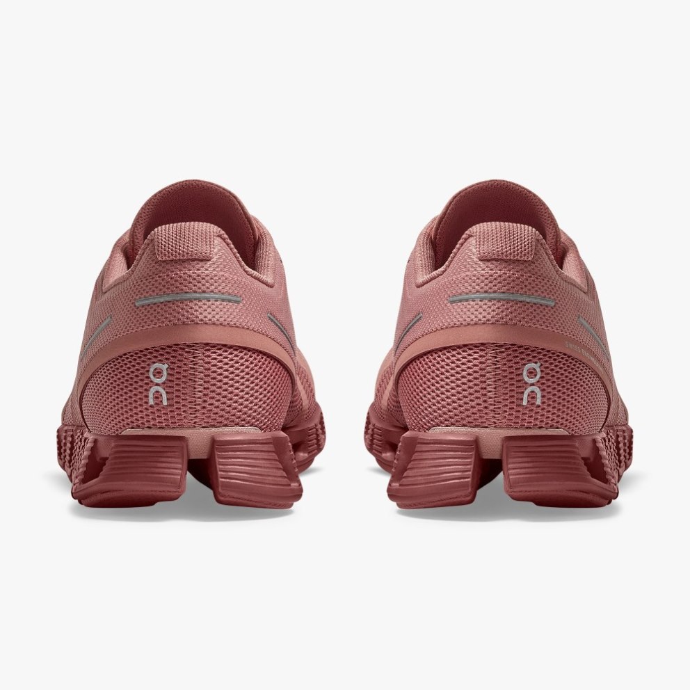 On Cloud Monochrome Women's Sneakers Rose | WZJ703-CA