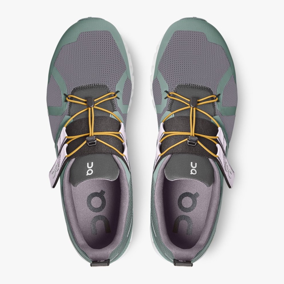 On Cloud Nexus Men's Sneakers Grey / Green | XVI265-CA
