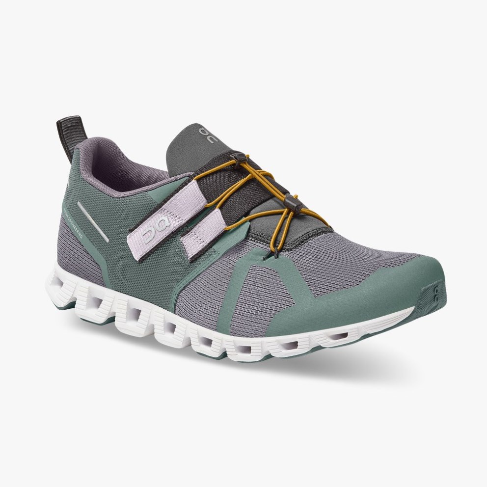 On Cloud Nexus Men's Sneakers Grey / Green | XVI265-CA