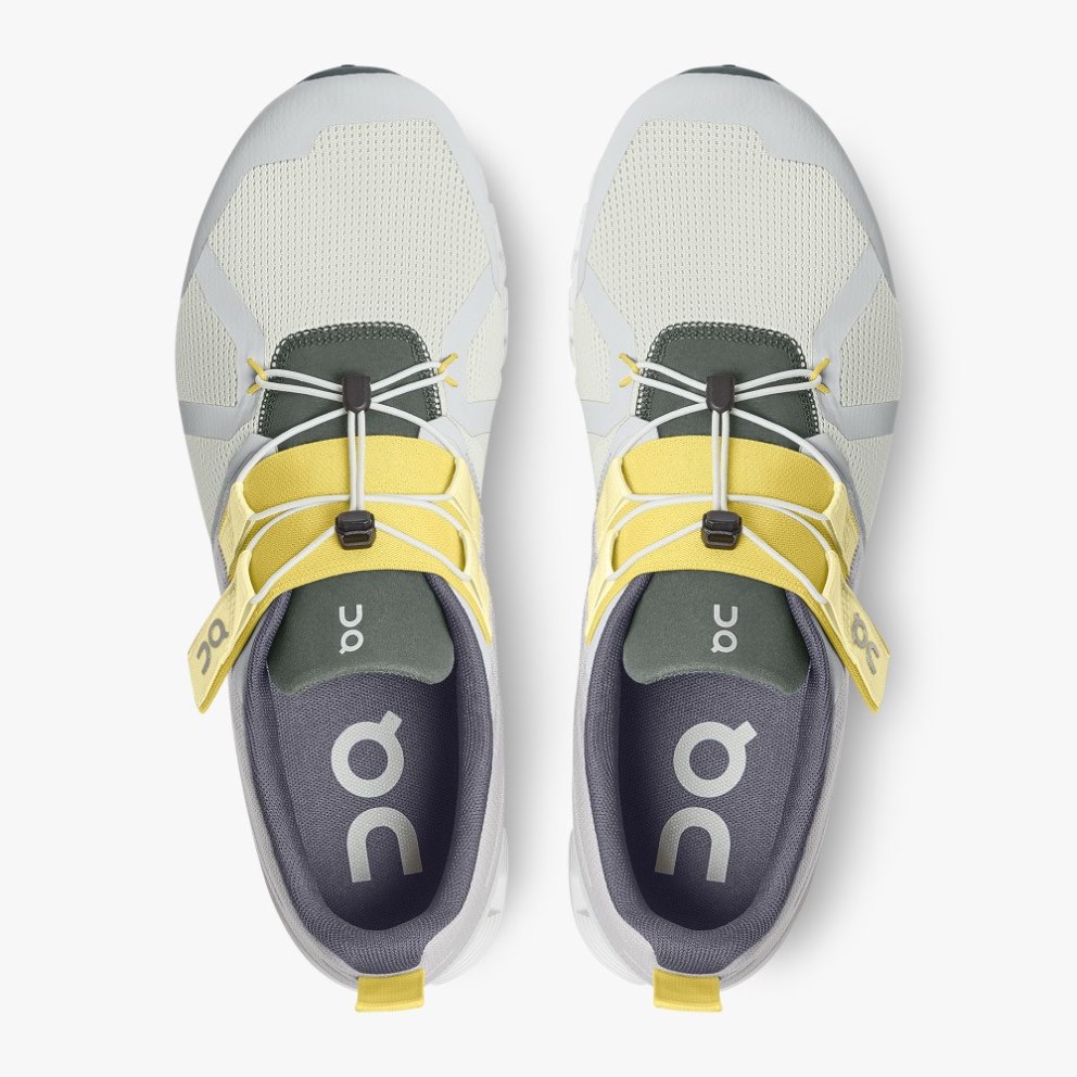 On Cloud Nexus Men's Sneakers Light Grey / Lemon | WHZ910-CA