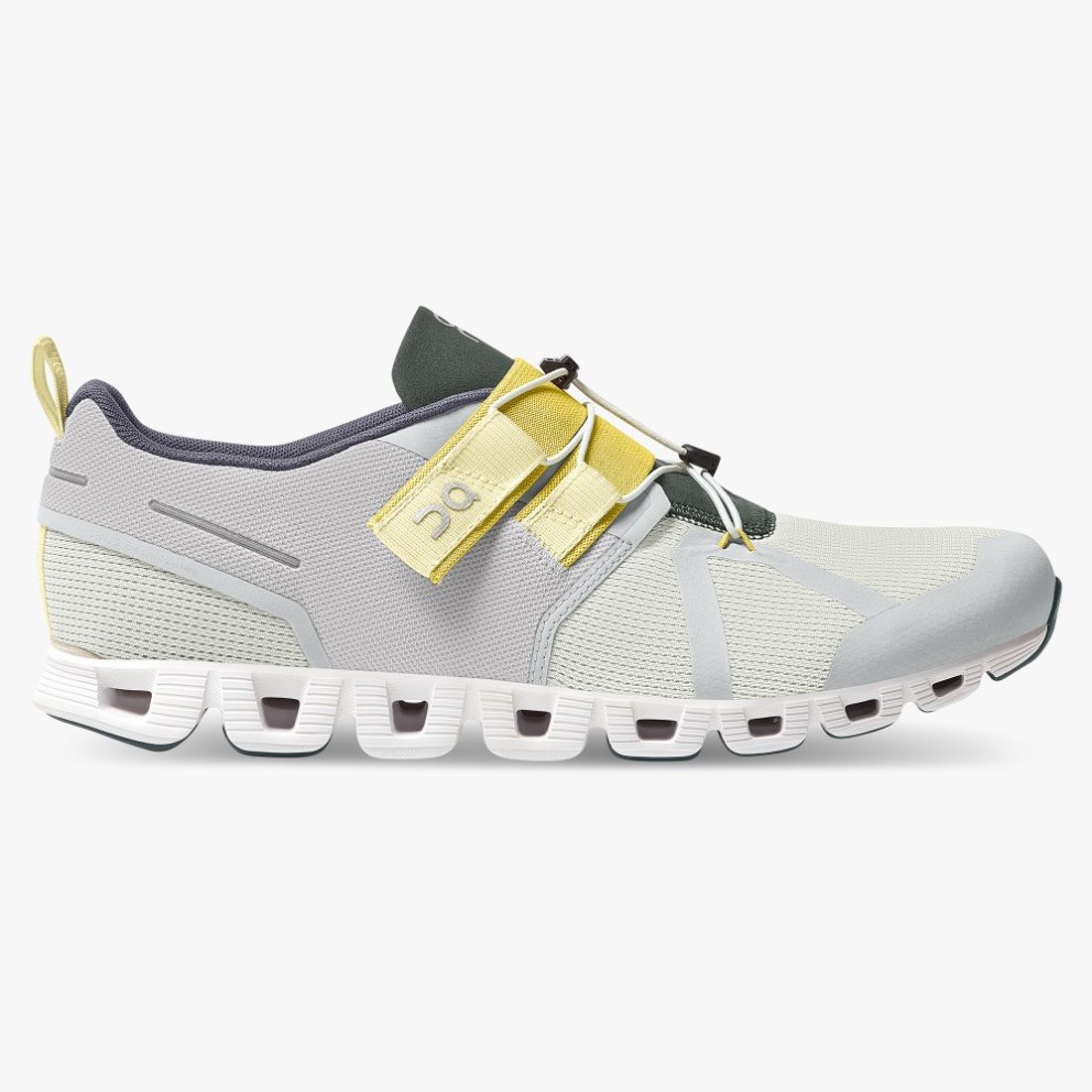 On Cloud Nexus Men\'s Sneakers Light Grey / Lemon | WHZ910-CA