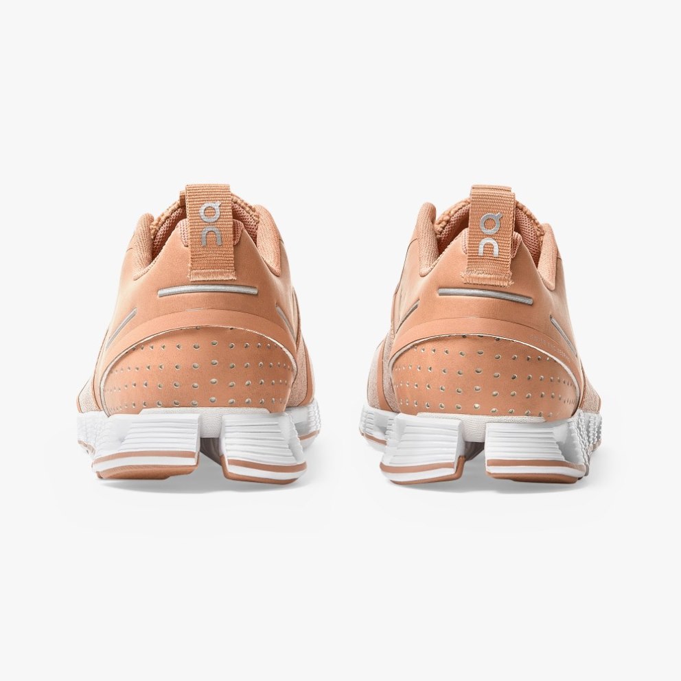 On Cloud Terry Women's Sneakers Coral | IQB482-CA