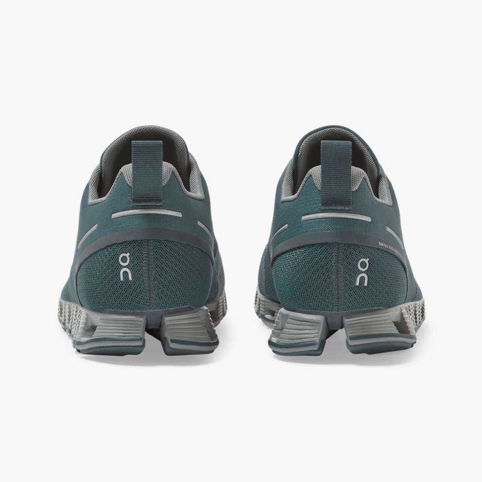On Cloud Waterproof Men's Sneakers Green | BAF890-CA