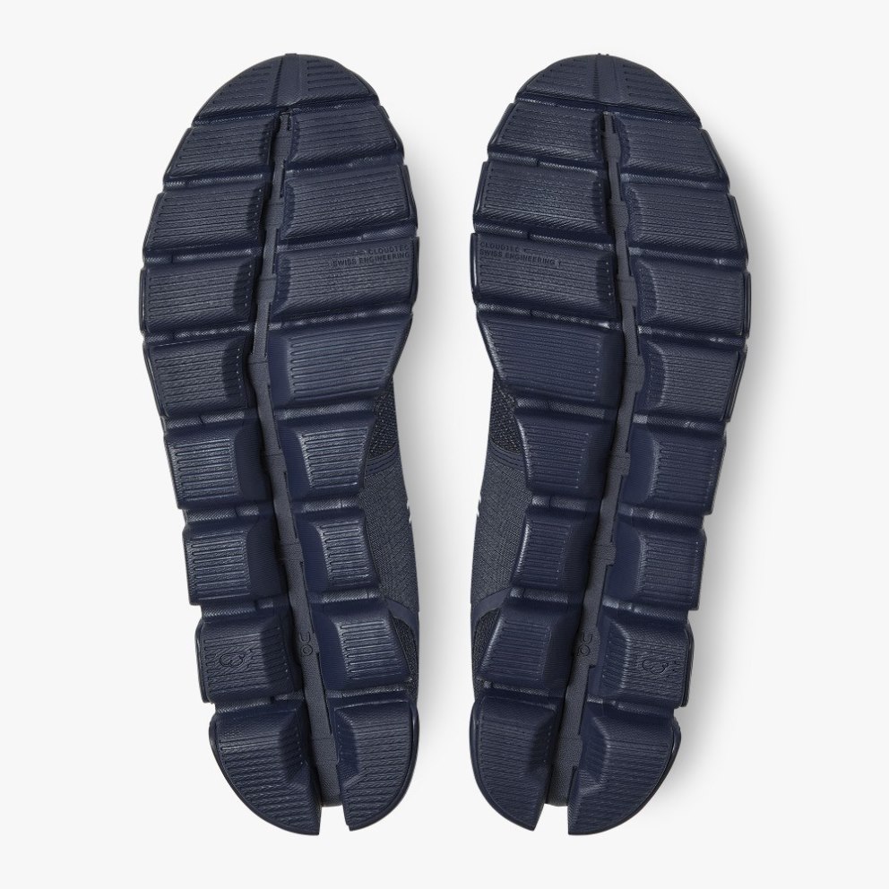 On Cloud Waterproof Men's Sneakers Navy | EXJ871-CA
