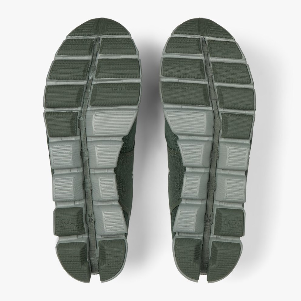 On Cloud Waterproof Men's Sneakers Olive | FJX786-CA