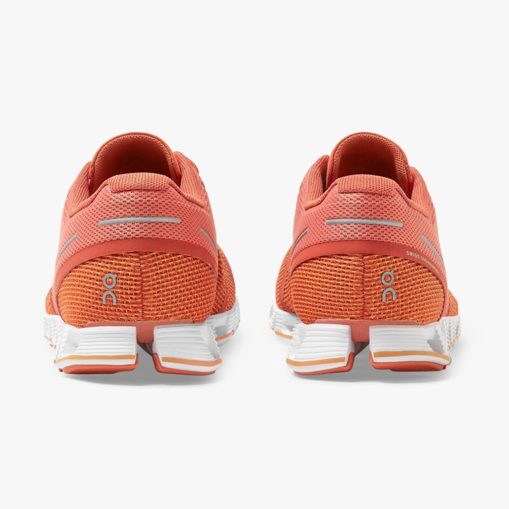 On Cloud Women's Sneakers Coral | VOD284-CA