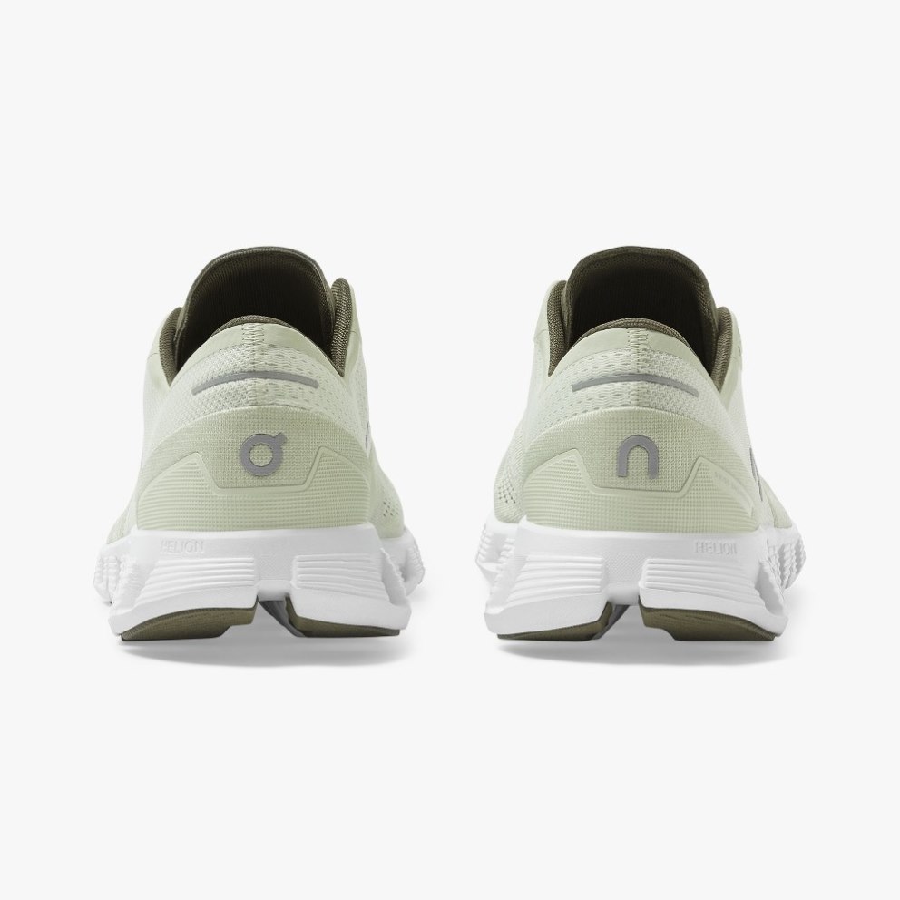 On Cloud X Men's Training Shoes Mint | IHY628-CA