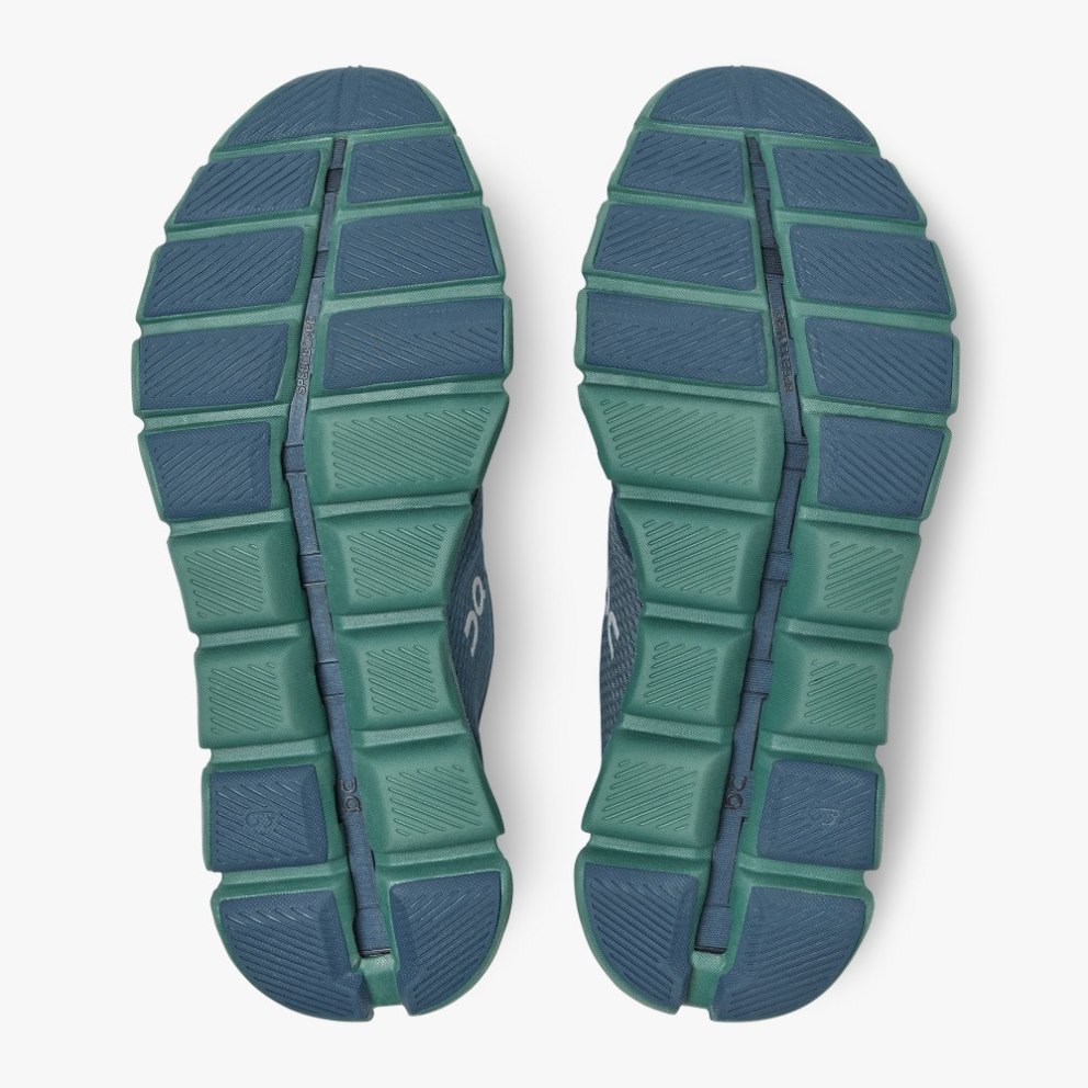 On Cloud X Men's Training Shoes Navy / Green | BIT105-CA