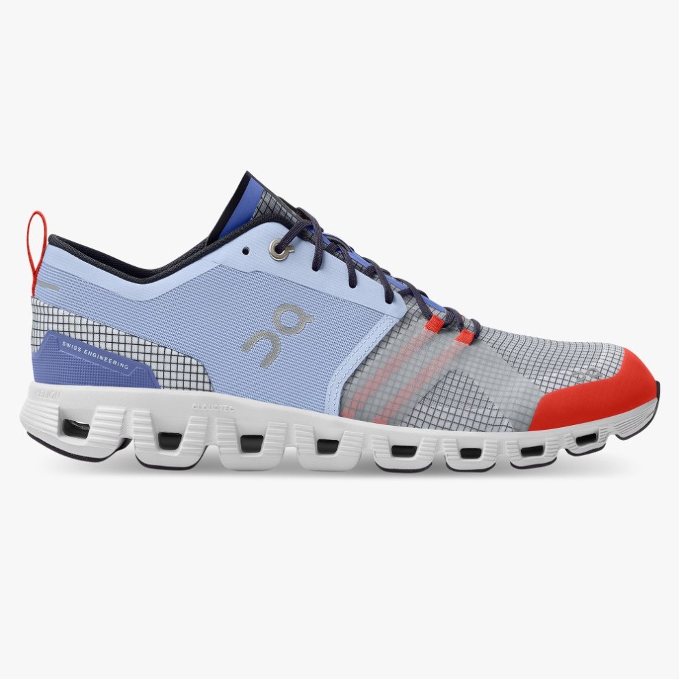 On Cloud X Shift Men\'s Training Shoes Blue / Grey | CMS378-CA
