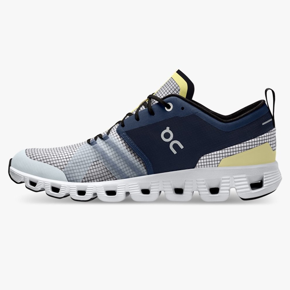 On Cloud X Shift Men's Training Shoes Grey / Navy | HUS147-CA