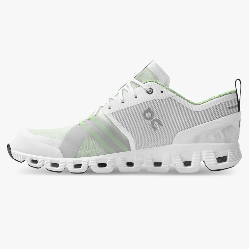 On Cloud X Shift Men's Training Shoes Light Grey / Mint | JFR470-CA