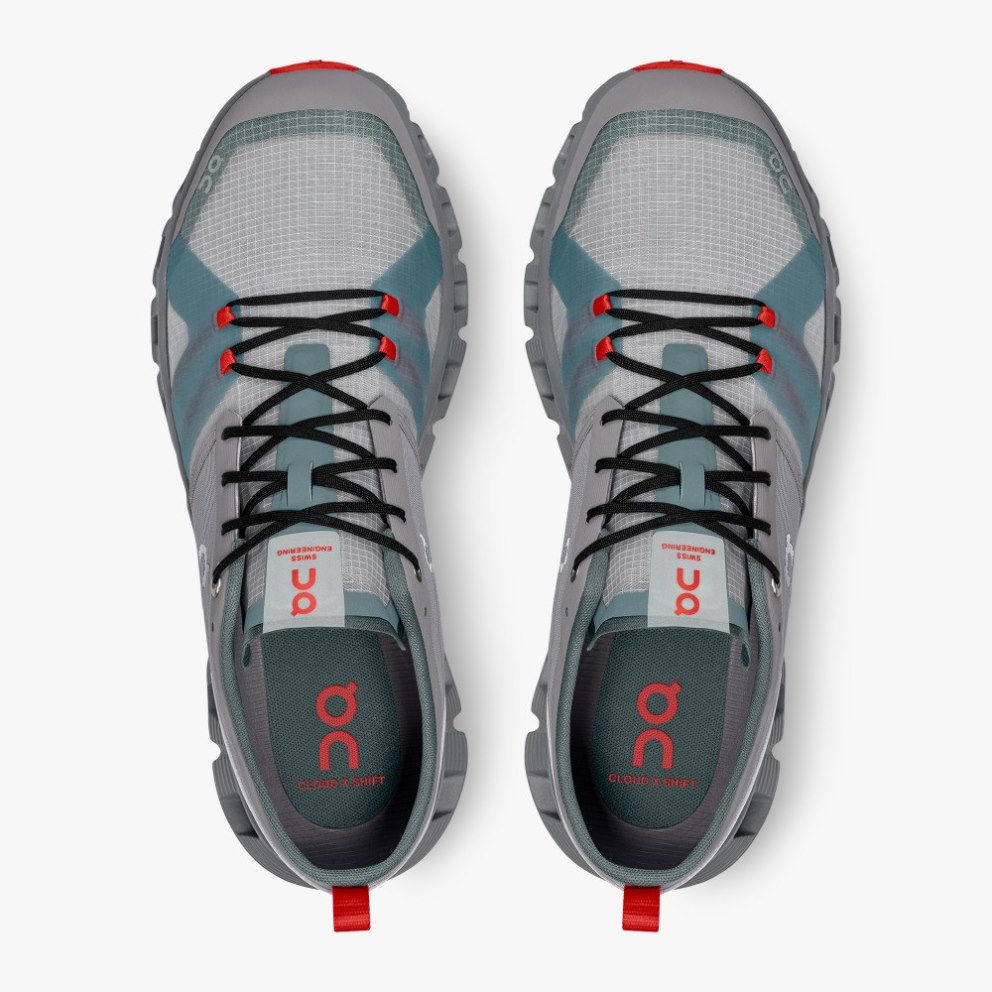 On Cloud X Shift Men's Training Shoes Grey | NTK108-CA