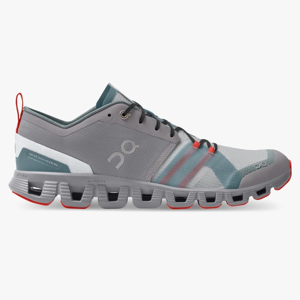 On Cloud X Shift Men\'s Training Shoes Grey | NTK108-CA