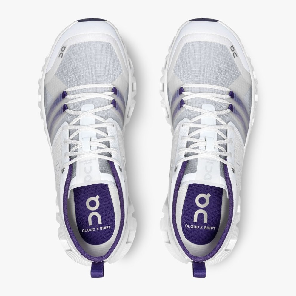 On Cloud X Shift Women's Training Shoes White / Navy | AGI295-CA