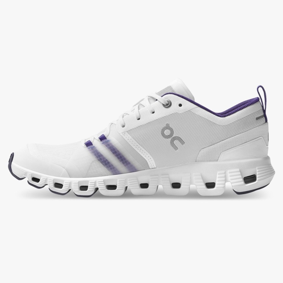 On Cloud X Shift Women's Training Shoes White / Navy | AGI295-CA