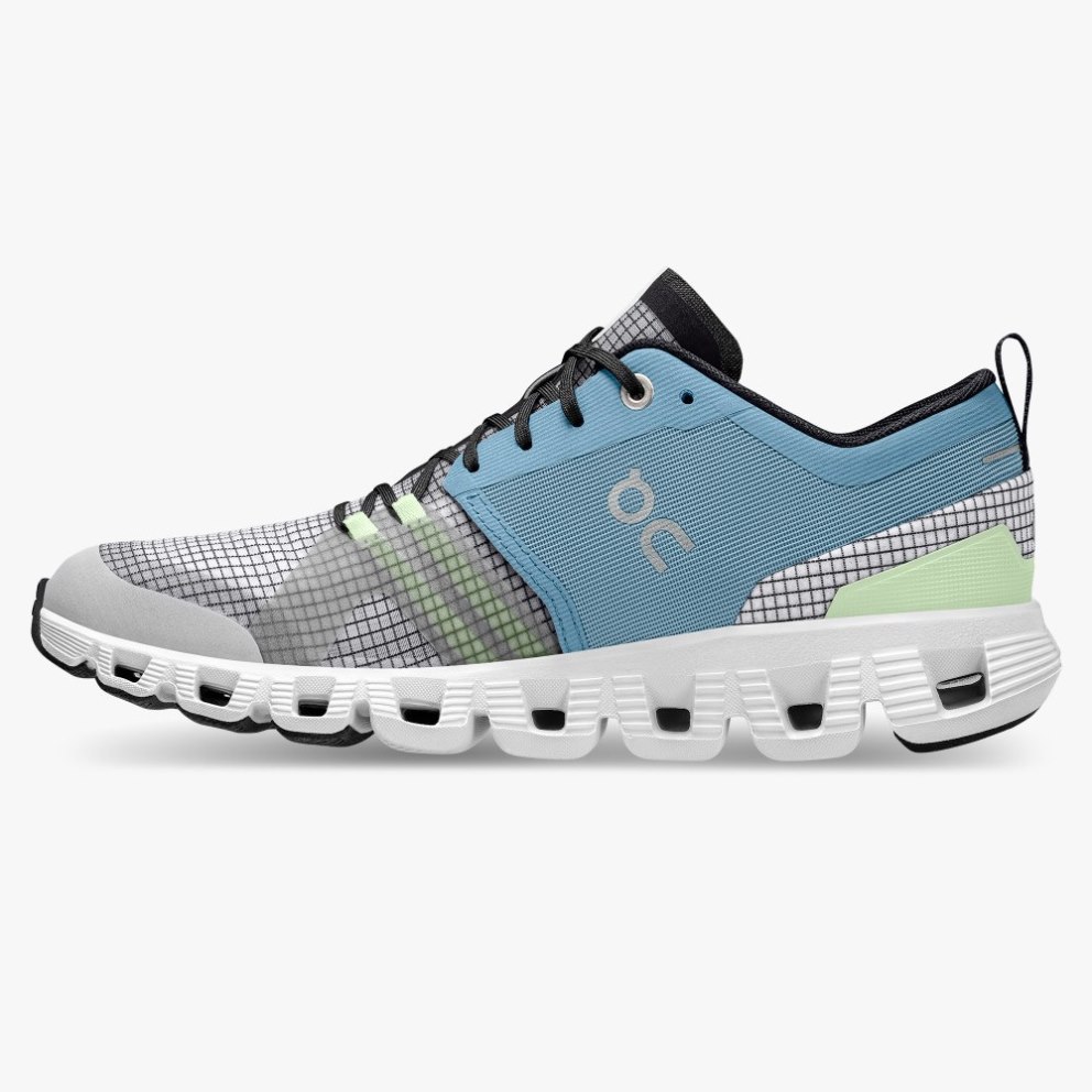 On Cloud X Shift Women's Training Shoes Blue / Grey | UIX376-CA