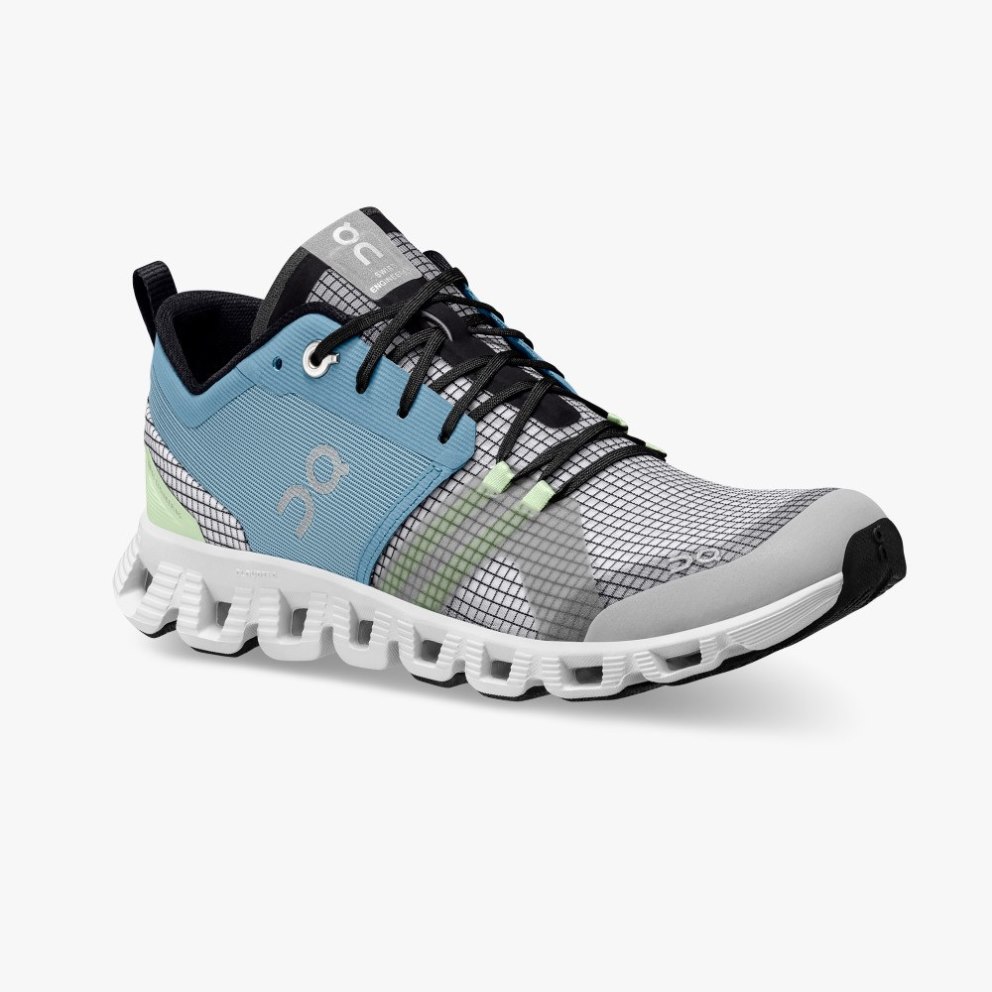 On Cloud X Shift Women's Training Shoes Blue / Grey | UIX376-CA
