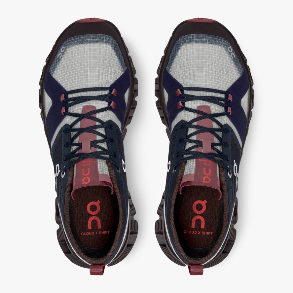 On Cloud X Shift Women's Training Shoes Navy | YPW236-CA