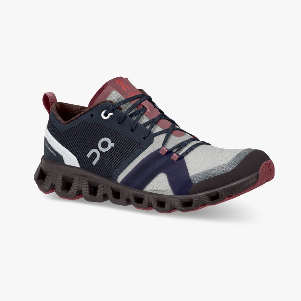 On Cloud X Shift Women's Training Shoes Navy | YPW236-CA