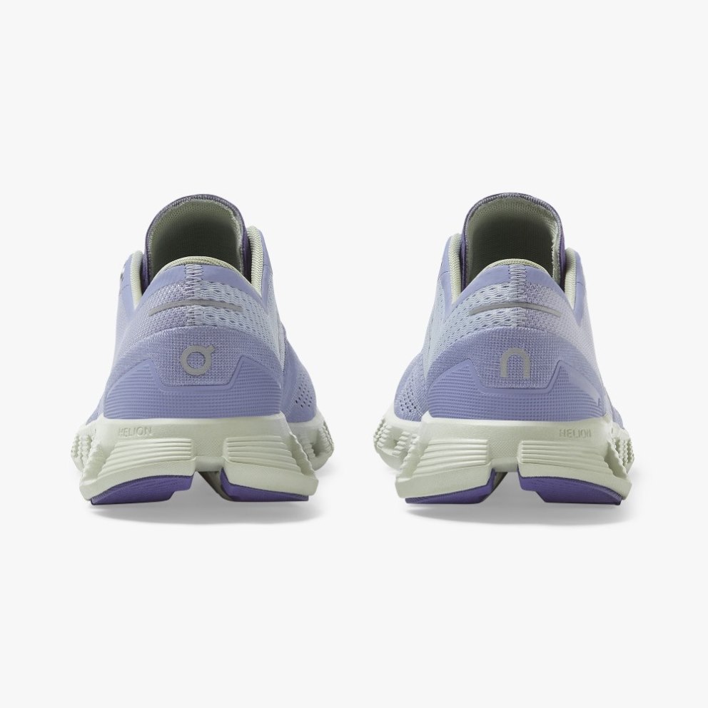 On Cloud X Women's Training Shoes Lavender | YOA578-CA