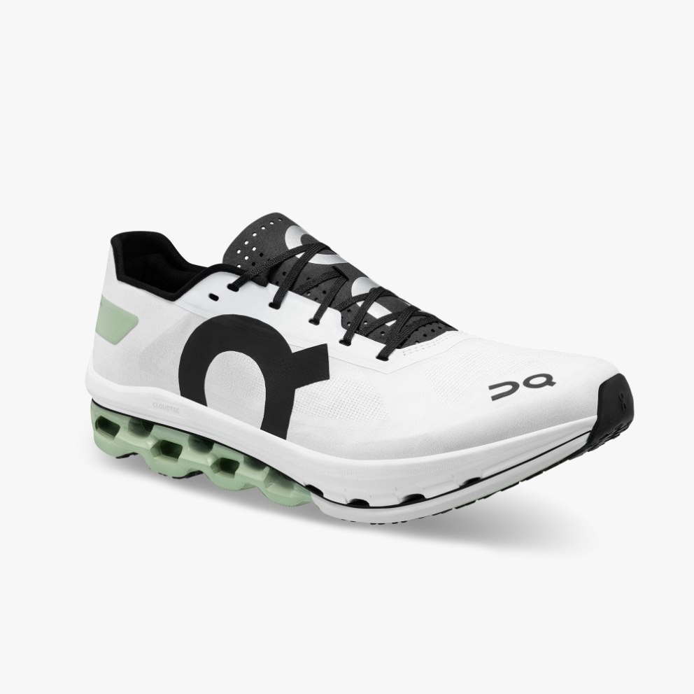 On Cloudboom Echo Men's Running Shoes White / Mint | WGA293-CA